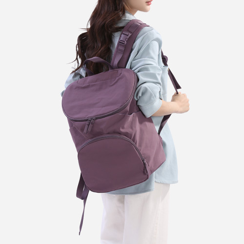 大容量雙肩包女防水尼龍布休閒時尚旅行包上班出差旅行後後背包男書包