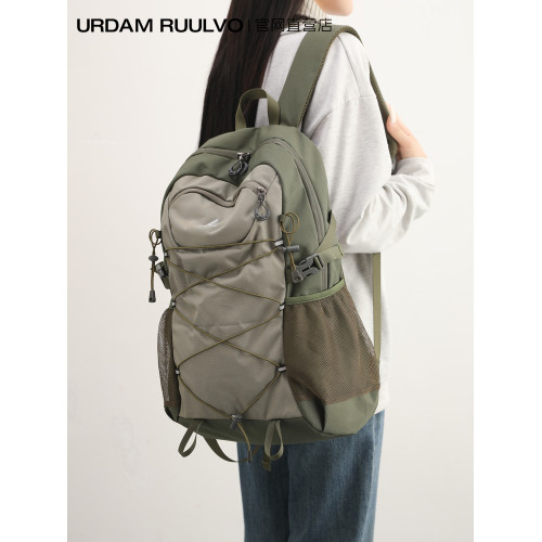 UR戶外輕便後後背包男女2025新款大容量登山徒步旅行包輕便學生運動包