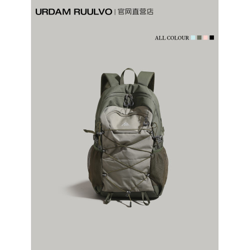 UR戶外輕便後後背包男女2025新款大容量登山徒步旅行包輕便學生運動包