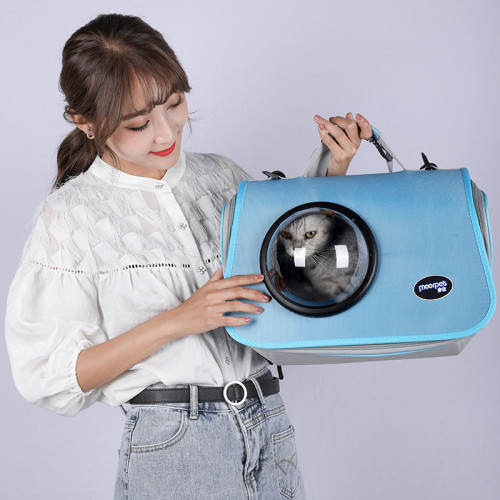 貓包外出可攜式單肩書包太空艙斜背後後背包狗狗貓咪貓籠子外帶攜帶用品