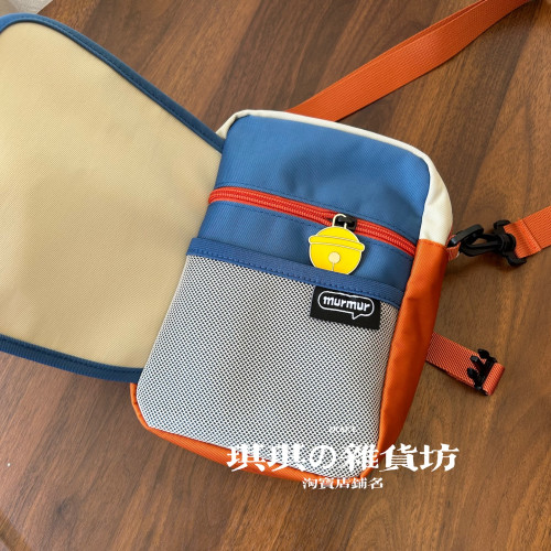 日系卡通可愛時尚單肩斜後後背包藍貓貓大容量單肩通勤百搭輕便斜後後背包