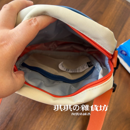 日系卡通可愛時尚單肩斜後後背包藍貓貓大容量單肩通勤百搭輕便斜後後背包