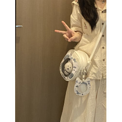 錢一波痛包｜日系萌趣貓咪10~15cm娃包二次元可愛日常百搭斜後後背包