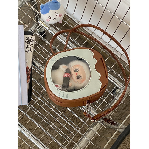 錢一波痛包｜日系萌趣貓咪10~15cm娃包二次元可愛日常百搭斜後後背包