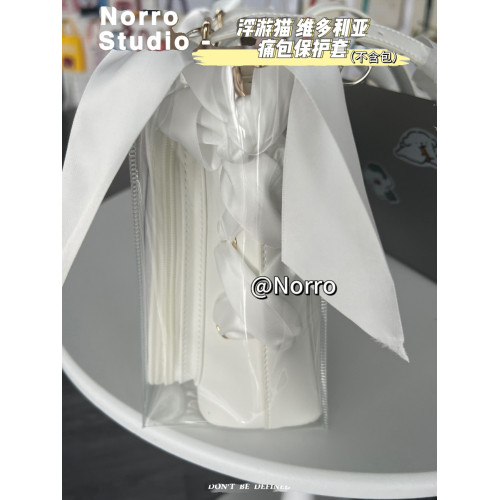 浮遊貓維多利亞痛包保護套pvc透明收納袋防塵保護殼