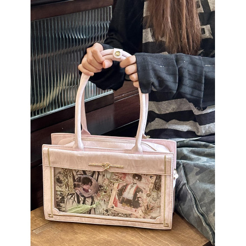 morning glory原創雲閒痛斜背單肩手提可愛風古風復古痛包