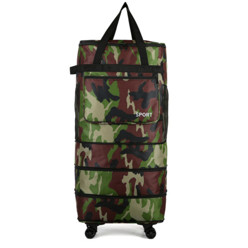 折曡手提萬向輪行李包雙肩旅行袋男超大容量收納搬家可裝被托運包