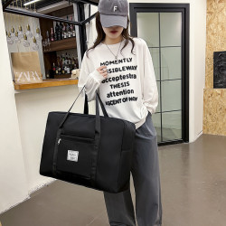 旅行包女短途行李打包袋大容量輕便防水孕婦待産收納包運動健身包