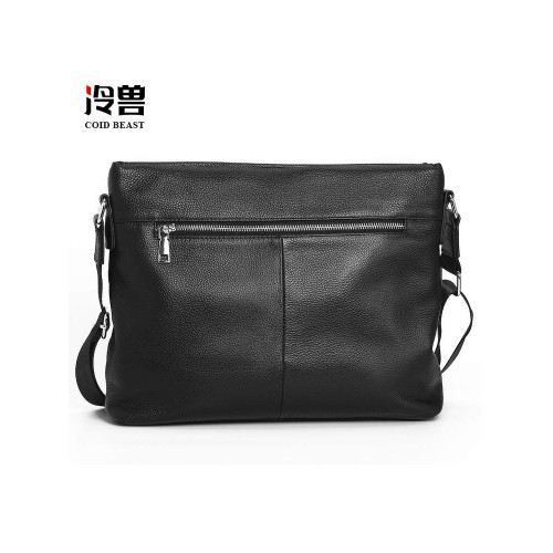 冷獸真皮男包單肩包男款橫款商務休閒頭層牛皮男士包包斜背後後背包包 冷獸真皮男包單肩包男款橫款商務休閒頭層牛皮男士包包斜背後後背包包