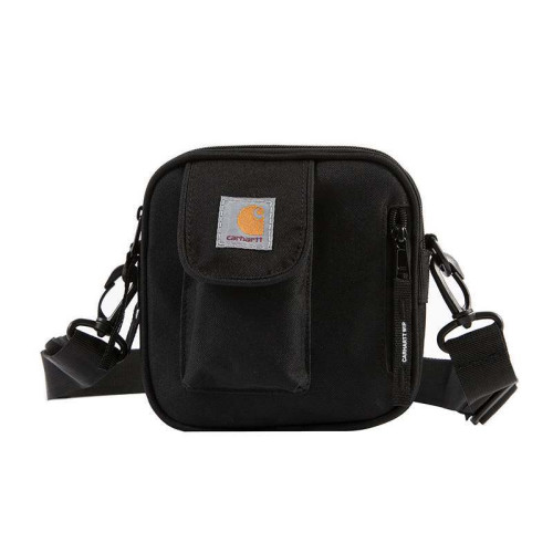 潮牌卡哈特方形帆布單肩包男女生休閒運動斜後後背包工裝風小巧手機包