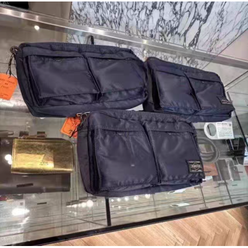 日系吉田男士包單肩斜後後背包韓版帆布休閒夾層多功能iPad簡約郵差包 日系吉田男士包單肩斜後後背包韓版帆布休閒夾層多功能iPad簡約郵差包