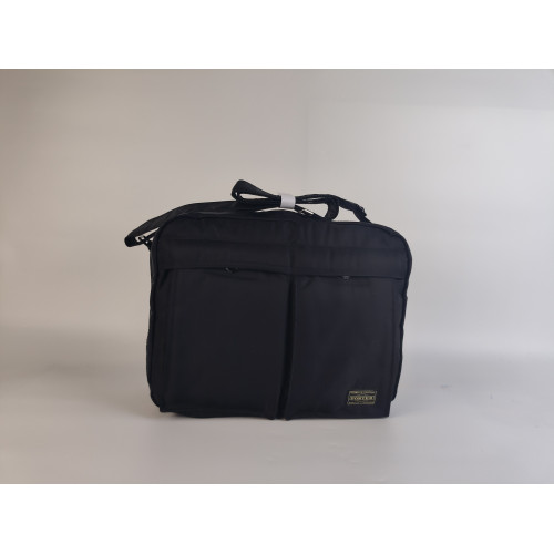 日系吉田男士包單肩斜後後背包韓版帆布休閒夾層多功能iPad簡約郵差包 日系吉田男士包單肩斜後後背包韓版帆布休閒夾層多功能iPad簡約郵差包