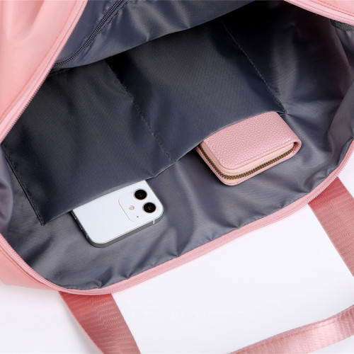 大容量旅行袋女包可套拉桿箱手提行李包出差可攜式運動收納袋待産包