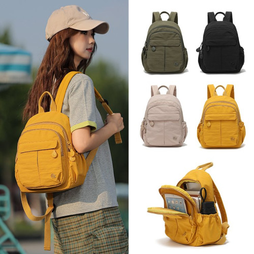 日式！迷你小包包牛津布雙肩包女防水2026新款時尚百搭帆布小後後背包