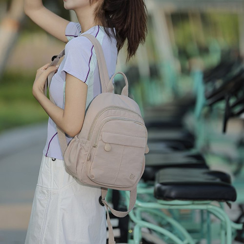 日式！迷你小包包牛津布雙肩包女防水2026新款時尚百搭帆布小後後背包