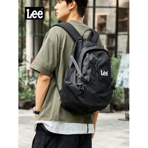 Lee雙肩包女2026新款大容量旅行包大學生電腦包男初中高中生書包