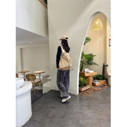 蘇小槿新款運動雙肩後後背包輕便布包大容量單肩包休閒百搭旅行雙肩包