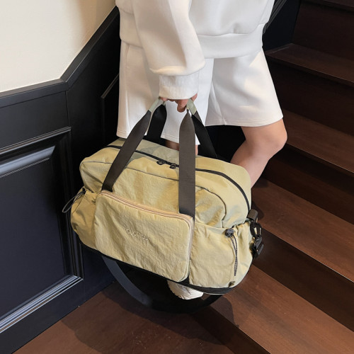 2025新款大容量折曡旅行包女手提行李包男輕便乾濕分離運動健身包