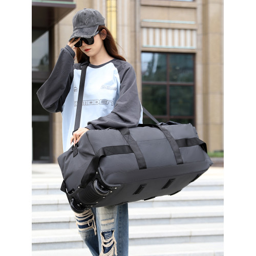 2025新款超大容量旅行包手提袋男女打工行李包輕便托運搬家行李包