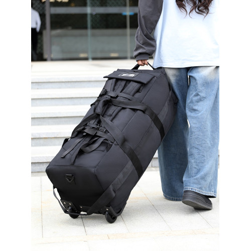 2025新款超大容量旅行包手提袋男女打工行李包輕便托運搬家行李包