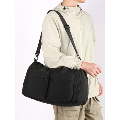 可折曡旅行袋輕便大容量行李箱附加包可攜式運動健身休閒通勤收納包