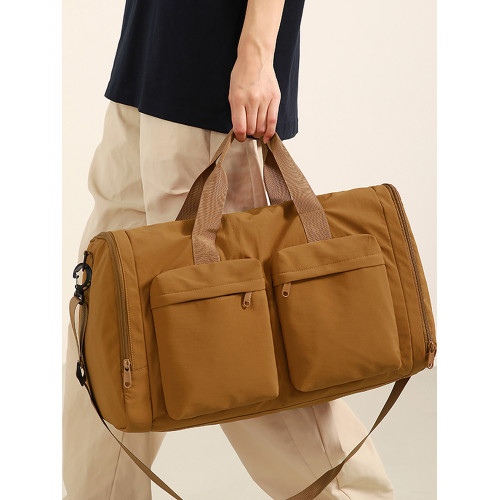 可折曡旅行袋輕便大容量行李箱附加包可攜式運動健身休閒通勤收納包