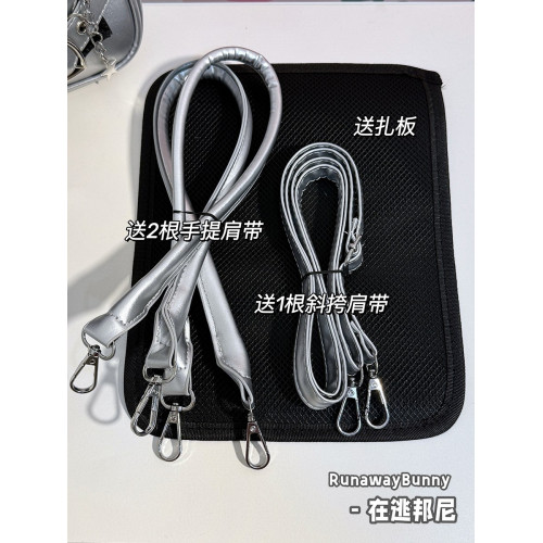 透明痛包女吧唧鏈條中食量通勤單肩斜後後背包二次元甜酷辣妹20cm娃包