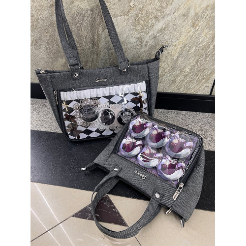 斯莫爾西裝痛包原創大容量新款斜後後背包日系二次元食量學生單肩手提