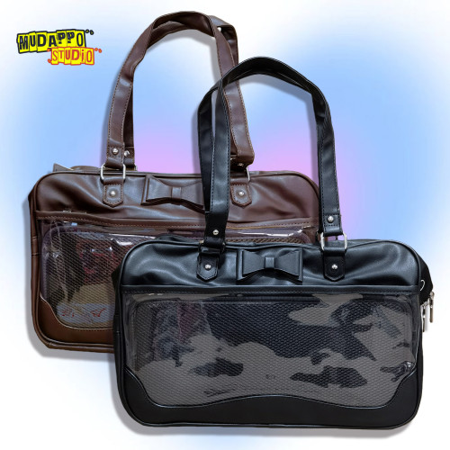 量少日本單原宿風日系追星痛包二次元大食量學院風手提單肩腋下包