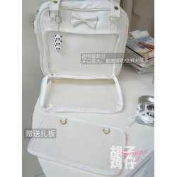 學院蝴蝶結日系百搭可愛包包軟妹日常ins基礎款單肩包斜後後背包紥板