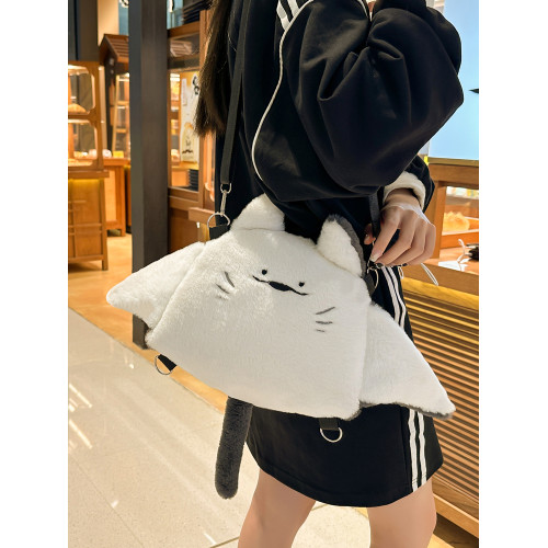 新創意爆款魔鬼魚雙肩包百搭大容量玩偶後後背包可愛卡通單肩斜後後背包包 新創意爆款魔鬼魚雙肩包百搭大容量玩偶後後背包可愛卡通單肩斜後後背包包