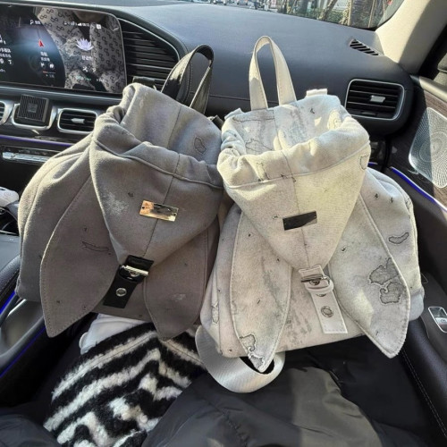 包包女款雙肩包韓國小衆ins兔子學院風高級感通勤可愛斜背三用包