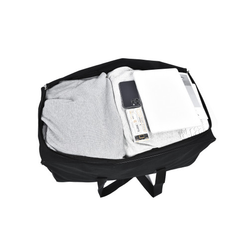 帆布大容量航空托運包折曡帶輪子旅行包搬家袋打工出國畱學行李包