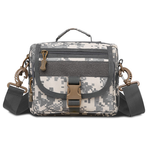 多功能腰包男士戶外單肩包防水路亞包迷彩騎行手機包戰術斜背男包