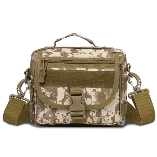 多功能腰包男士戶外單肩包防水路亞包迷彩騎行手機包戰術斜背男包