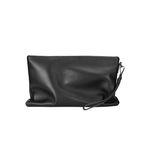 澳懿男士手包新款真皮手拿包頭層羊皮商務高級手機包信封手抓包潮