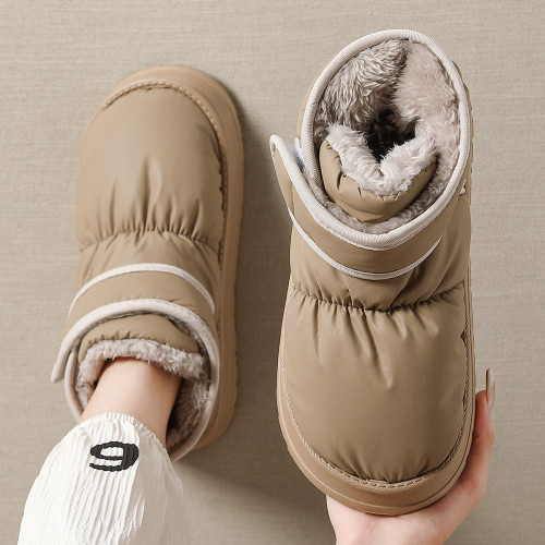 高幫棉拖鞋女款2026新款包跟保暖厚底防滑PU皮防水雪地靴女士外穿 高幫棉拖鞋女款2026新款包跟保暖厚底防滑PU皮防水雪地靴女士外穿