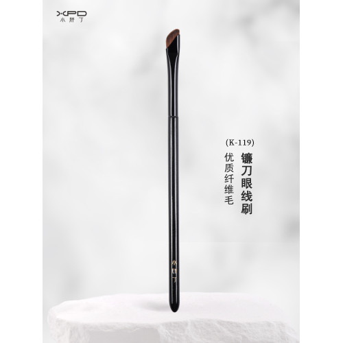 小胖丁K119鐮刀眼線刷超薄斜角刀鋒眼瞼下至臥蠶刷眉刷斜頭化妝刷