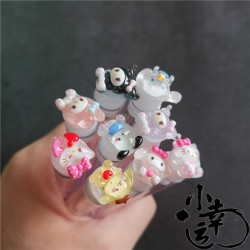 50支 卡通系 罐裝睫毛刷DIY小禮品個人眉刷可愛睫毛刷修眉梳子