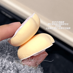 【5隻裝】拇指粉撲氣墊乾濕兩用!收納盒柔軟厚實不吃粉定妝可攜式裝