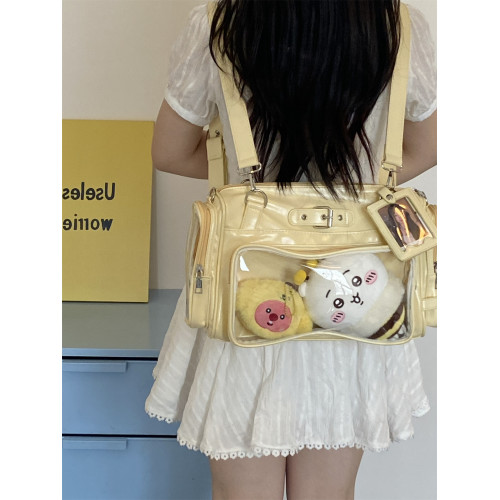 錢一波痛包｜製服包雙肩斜背兩用大容量娃包學生追星演唱會藏支架