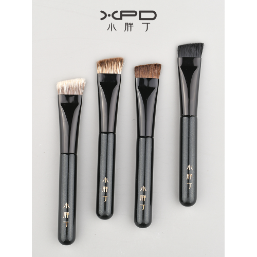 野生自然霧眉神器小胖丁K06大號寬眉刷畫眉粉刷動物毛斜頭化妝刷