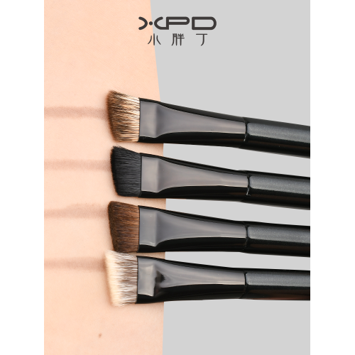 野生自然霧眉神器小胖丁K06大號寬眉刷畫眉粉刷動物毛斜頭化妝刷