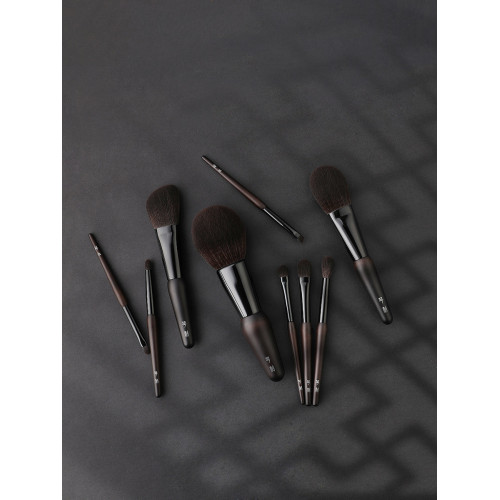 琴製化妝刷黛柔悅容系列九支套刷散粉腮紅修容眼影可攜式化妝刷套裝 琴製化妝刷黛柔悅容系列九支套刷散粉腮紅修容眼影可攜式化妝刷套裝