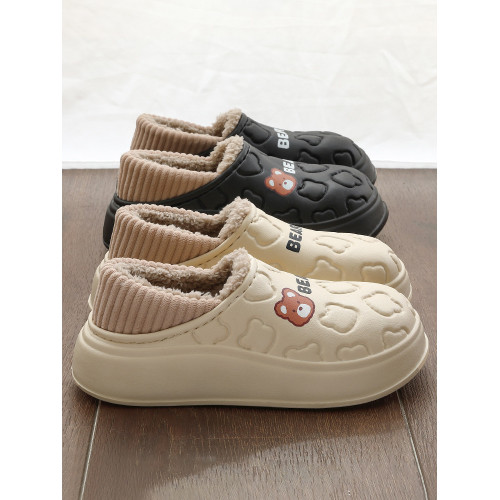 雪地靴女冬季2025年新款加絨加厚短靴保暖防水防滑可愛豆豆棉鞋女