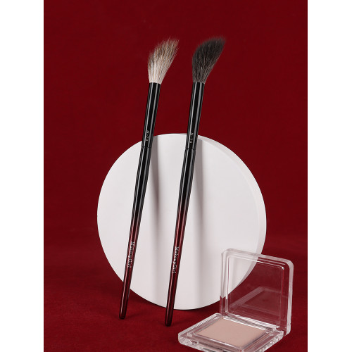 魅女郎硃釉N73毛房刷動物毛斜坡小範圍腮紅暈染提亮高光化妝刷子