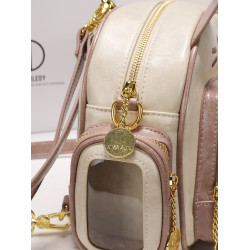 IT GDLEDY真皮卡通貓咪痛包雙肩包包女2026新款潮流百搭輕便後後背包