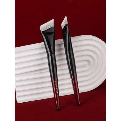 魅女郎硃釉N91扁斜頭粉底刷超薄無痕隔離粉底液刷滄州刀鋒化妝刷