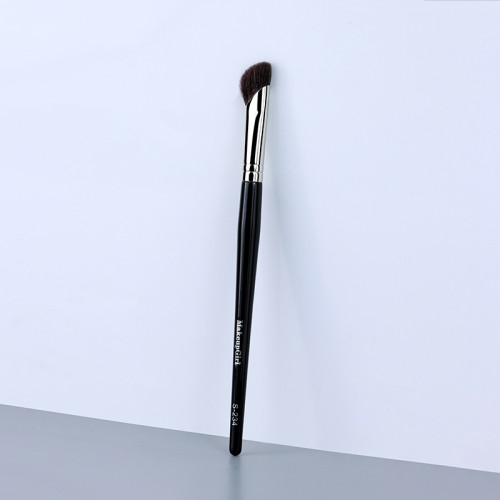 魅女郎S234鐮刀鼻影刷細光峰羊毛斜頭修容隂影刷暈染一支裝化妝刷