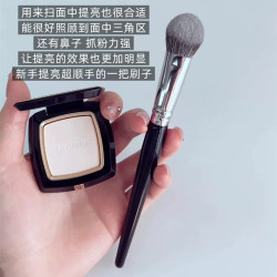 化妝師圈公認好用的刷子！舌型提亮刷柔軟不掉毛腮紅高光中號面中